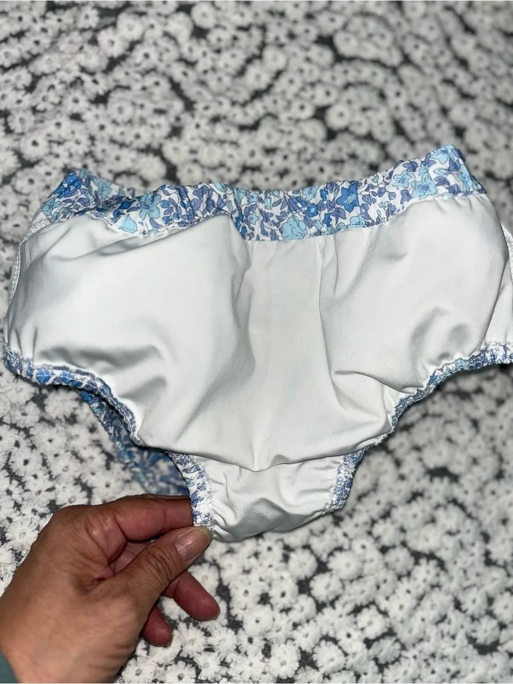 Cecil and Lou Floral Ruffled Swim Bottom - Picture 5 of 13
